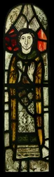 Ventana que representa a San Miguel (vidriera)