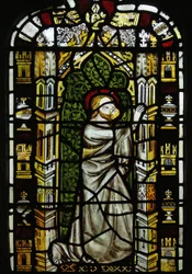 Ventana n2 que representa a Santo Tomás