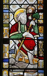 Ventana n5 que representa a San Cristóbal