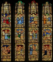 Ventana n5 que representa la ventana de San Neot