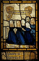 Ventana s4 que representa a los donantes - familia Martyn