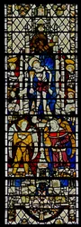Ventana w12 que representa el Corpus Christi