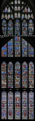 Ventana w15 que representa la Ventana de San Cuthbert