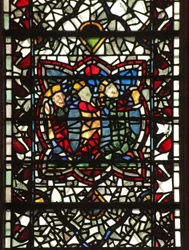 Ventana w57 que representa la Adoración de los Magos