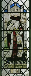 Ventana w5 que representa a Elizabeth Fray Waldegrave