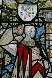 Ventana w6 que representa a un donante - Elizabeth Fitzwauter