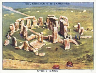 Alas sobre el Imperio: Stonehenge (litografía en color)