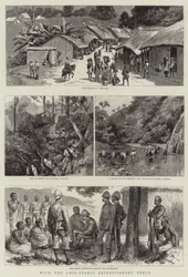 Con la Fuerza Expedicionaria Chin-Lushai