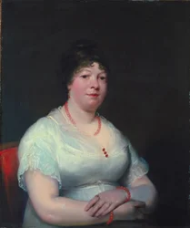 Mujer con joyas de cuarzo rosa, c.1810-15