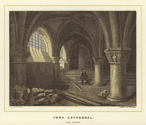 Catedral de York, la cripta