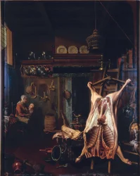 Interior con carcasa