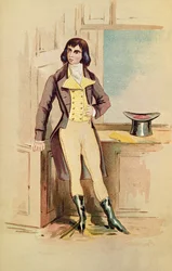 Retrato de George Beau Brummell