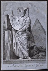 El arquitecto en estilo griego, 1771