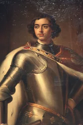 Retrato de Pedro el Grande, mediados del siglo XIX