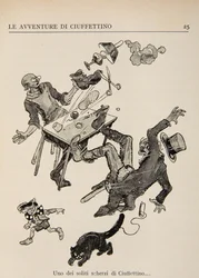 Ilustración de Le Avventure di Ciuffettino