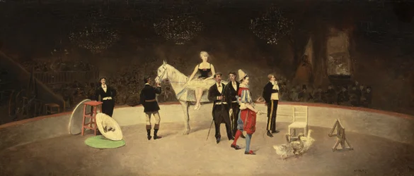 Escena de circo, c.1890
