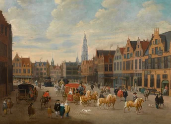 El Meir en Amberes (óleo sobre lienzo)