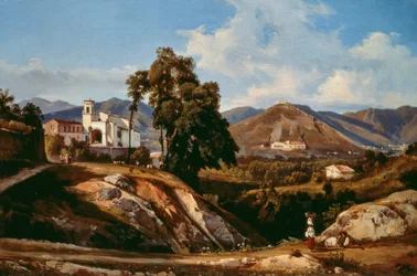 Jardines de Villa Reale en Nápoles