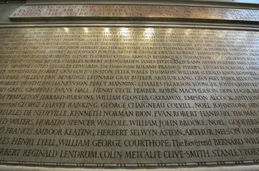 Memorial a los Miembros del New College, Oxford, que Perdieron sus Vidas durante la Primera Guerra Mundial