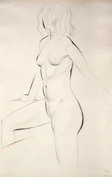 Desnudo femenino de pie