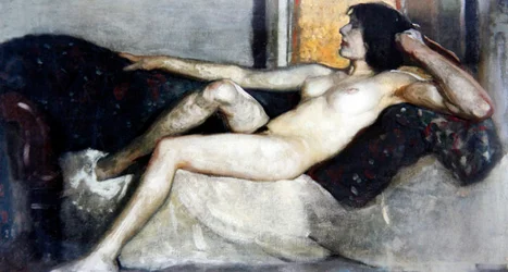Estudio para belleza exuberante, c.1919 (óleo sobre lienzo) (véase 468039)