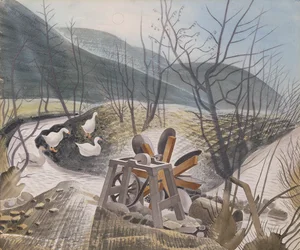 Rueda hidráulica, 1938