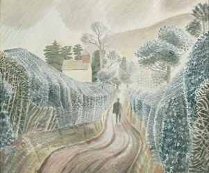 Tarde lluviosa, 1928