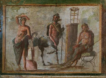Apolo, Quirón e Hipócrates