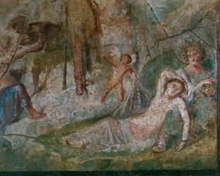 Ariadna y Dioniso en la isla de Naxos