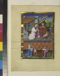 Página completa: miniatura, c.1464 (pintura al temple)