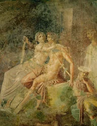 Marte y Venus. De la Casa del Citarista, Pompeya