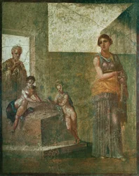 Medea premeditando el asesinato de sus hijos