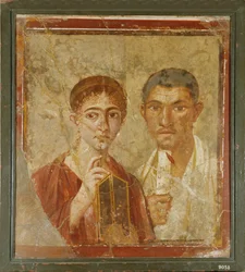 Pasquius Proculus y su esposa