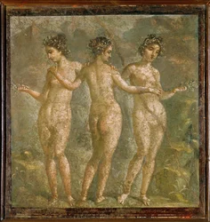 Las tres gracias, Eufrosina, Talía y Aglaia