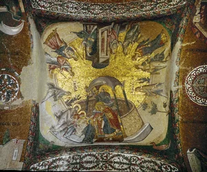 La joven Virgen es conducida al Templo por sus padres ...