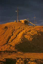 Mina de estaño en la meseta de Jos, Nigeria, África