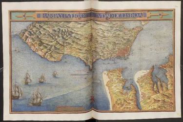 Dos páginas completas: mapa