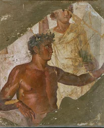 Atleta victorioso, Pompeya, Italia (fresco)