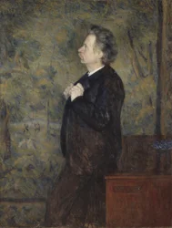 Retrato de Edvard Grieg