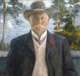 Retrato del compositor Thorvald Lammers 1841-1922, 1906