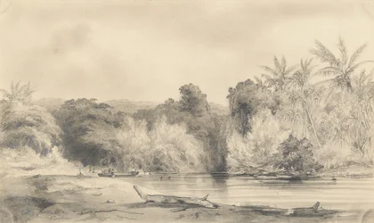 Entrada del río Paiou, isla de Vanikoro