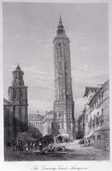 La torre inclinada, Zaragoza
