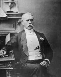 ES Willard, actor británico, como Jim el Penman, 1887