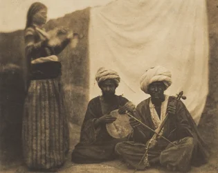 Músicos Egipcios Rawabí y Almée, 20 de febrero de 1852