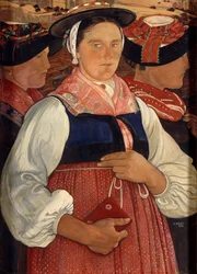 Tres mujeres del Valais