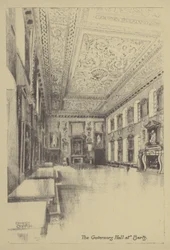 El salón de los gobernadores en Barts