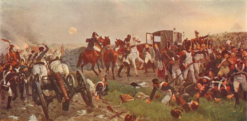 En la víspera de la Batalla de Waterloo, 1879 1906