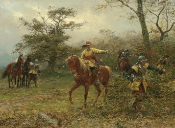 El roble de Boscobel, 1889