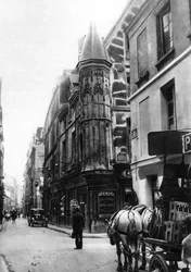 Rue Vieille du Temple, Hotel Barbette, París, 1931