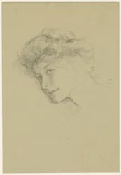 Retrato de una mujer joven
